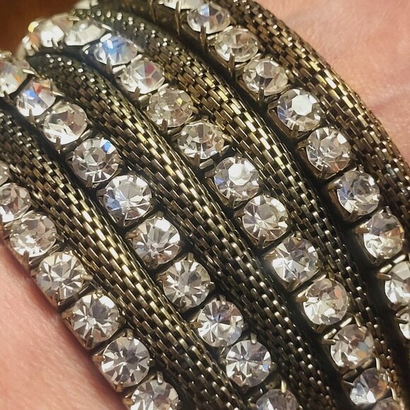 Bracelet ~ “Half and Half” Design ~ Excellent Condition - Picture 3 of 5